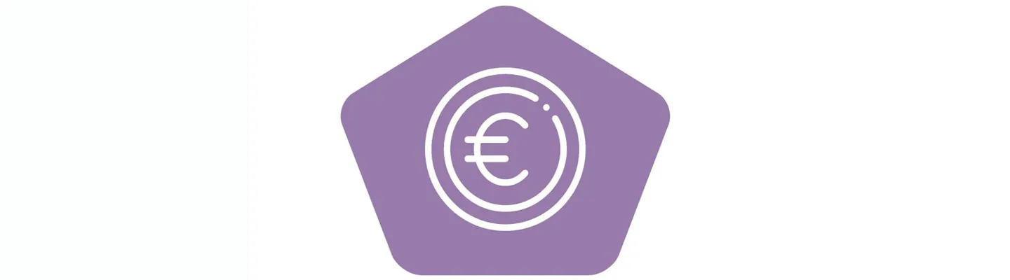 Illustration mit Euro-Symbol
