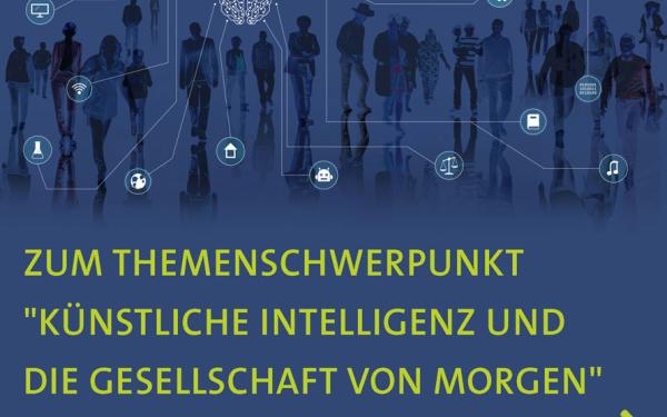 Illustration Künstliche Intelligenz und die Gesellschaft von morgen