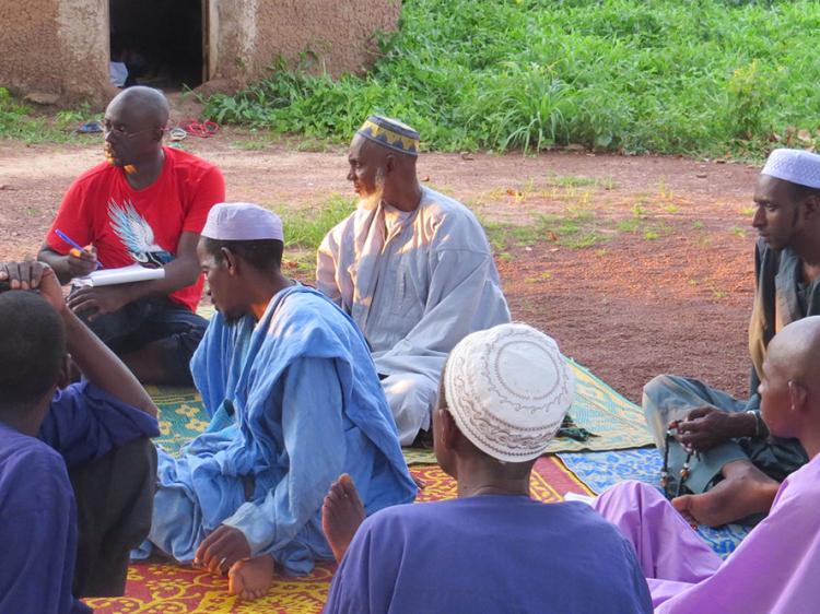 eine Gruppe von Menschen in Afrika