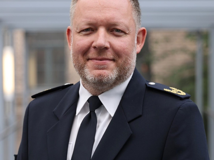 Zu sehen ist der Polizeivizepräsident Thorsten Massinger.