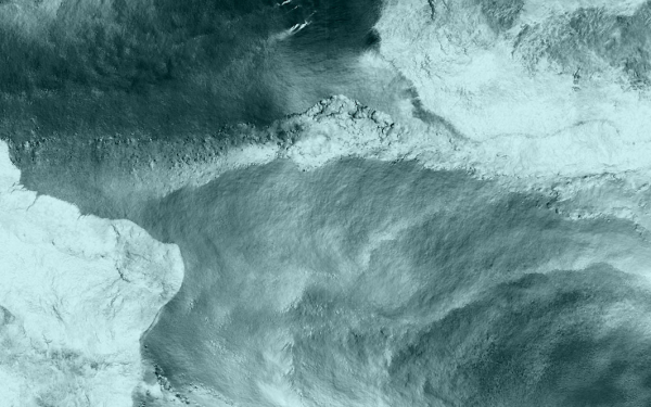 Satellitenansicht der Innertropischen Konvergenzzone