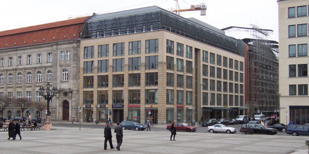 Gebäude am Gendarmenmarkt.