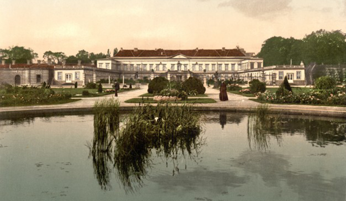 Altes Foto des Schloss Herrenhausen