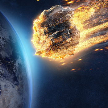 Werden wir die Warnungen der Wissenschaft erhören, wenn ein Asteroid auf die Erde zurast? (Grafik: lassedesignen/stock.adobe.com)