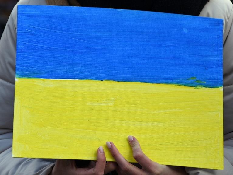 Ukrainische Flagge